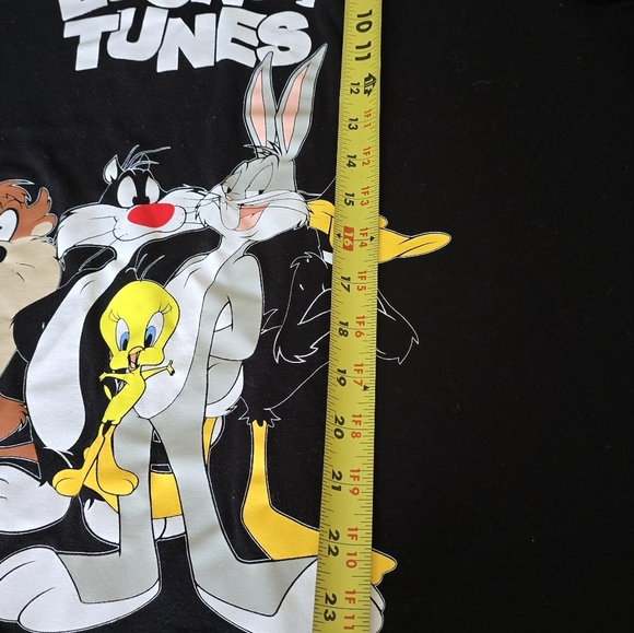🩷🩷Looney Tunes Bugs Taz Tweety Ladies Neck Detail Shirt Sz xxl (19) - Picture 6 of 7